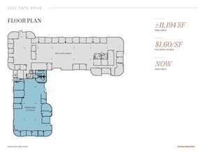 3330 Data Dr, Rancho Cordova, CA for sale Floor Plan- Image 1 of 1