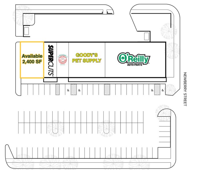 35300-35354 E Michigan Ave, Wayne, MI à louer - Plan de site - Image 3 de 9