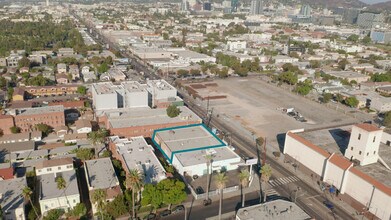 5612-5616 Santa Monica Blvd, Los Angeles, CA - Aérien  Vue de la carte