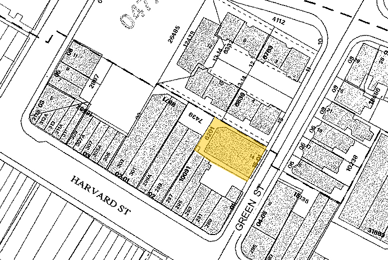 14 Green St, Brookline, MA for sale - Plat Map - Image 2 of 8
