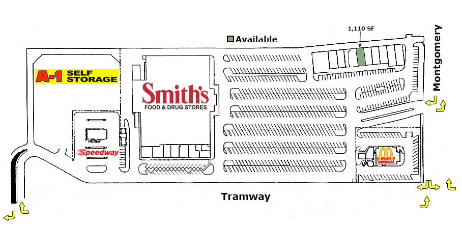 4700 Tramway Blvd NE, Albuquerque, NM for lease - Site Plan - Image 2 of 3