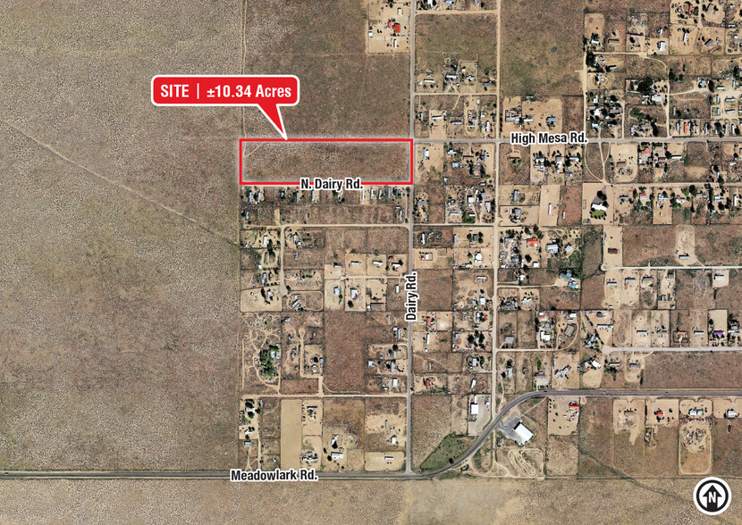 NWC Dairy & N. Dairy Road Rd, Los Lunas, NM for sale - Primary Photo - Image 1 of 2