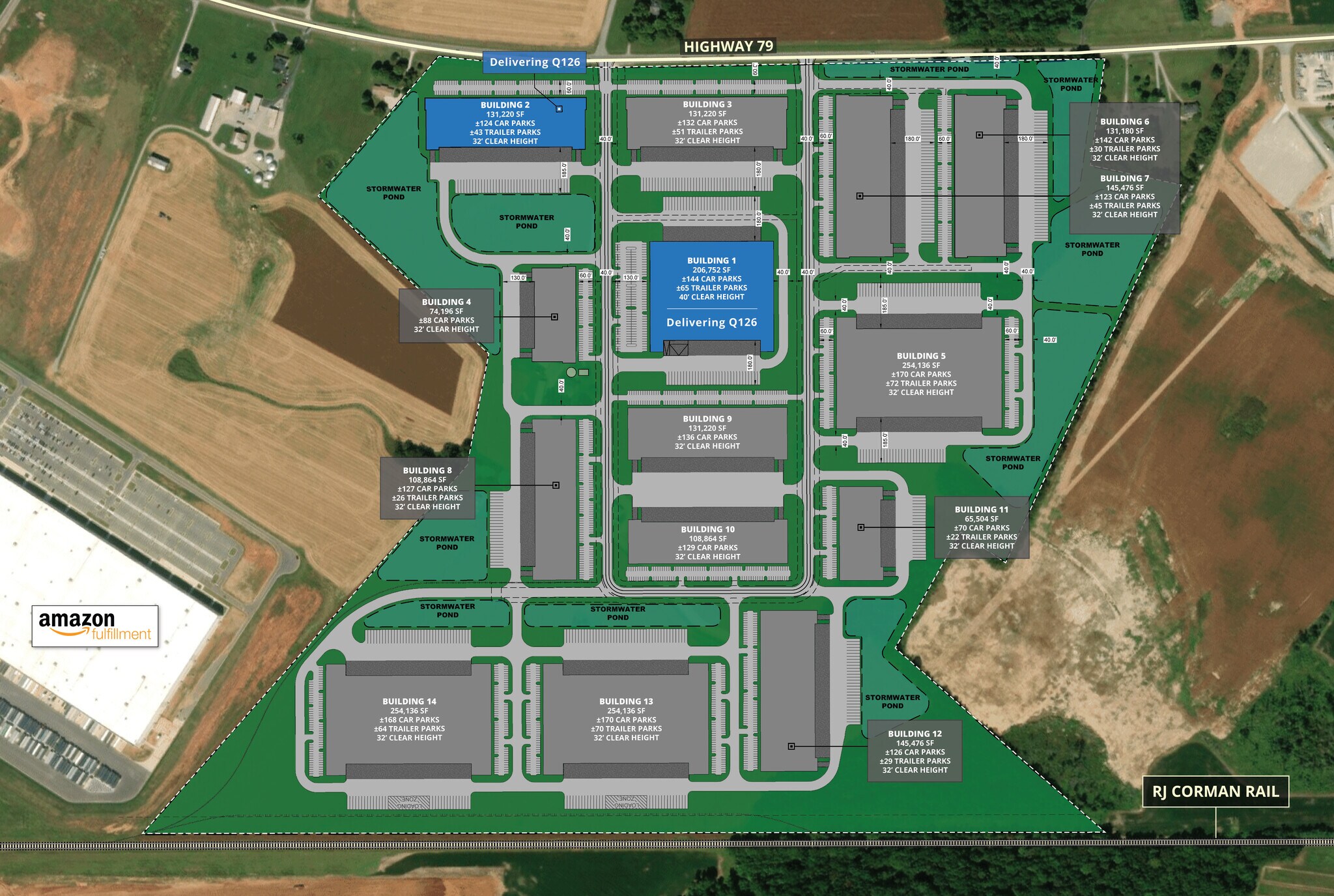 4175 Guthrie Hwy, Clarksville, TN à louer Plan de site- Image 1 de 12
