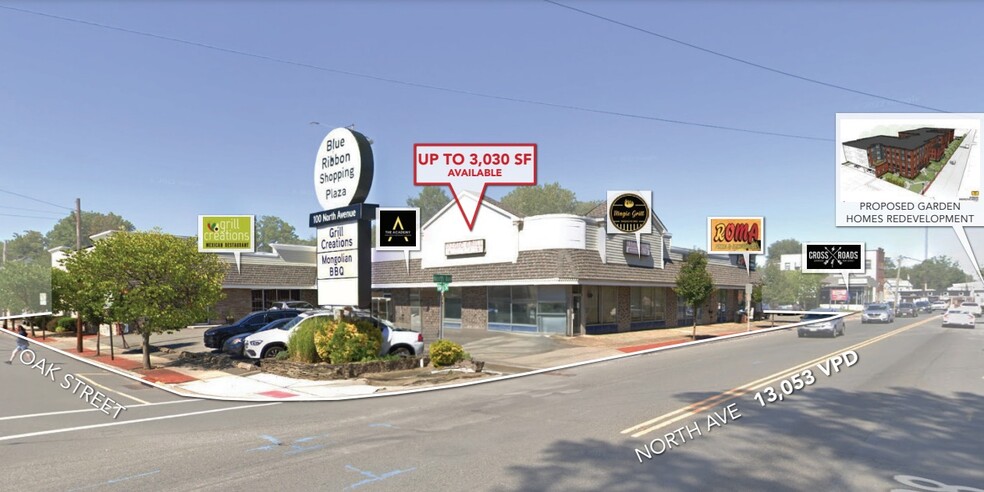 90-100 North Ave, Garwood, NJ for lease - Building Photo - Image 1 of 2