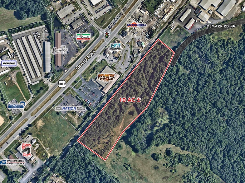 10725 Demarr Rd, White Plains, MD à vendre - Aérien - Image 2 de 4