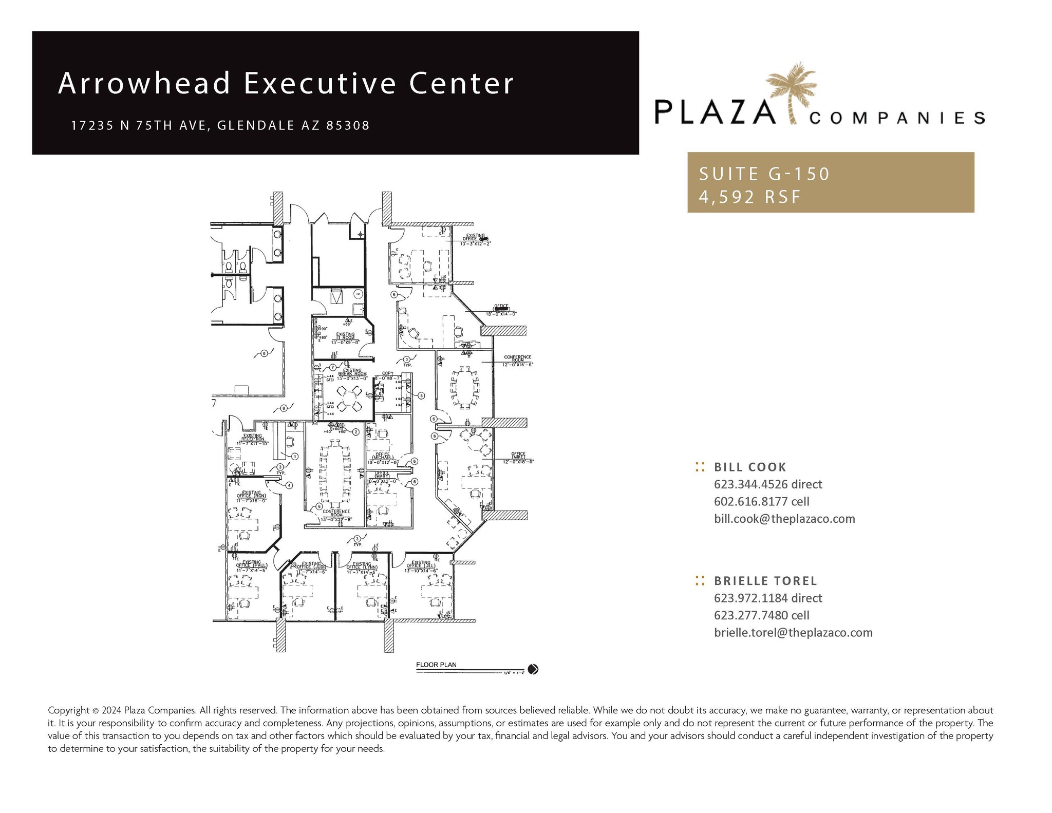 17235 N 75th Ave, Glendale, AZ for lease Floor Plan- Image 1 of 1