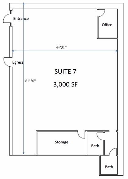 855 Worcester Rd, Framingham, MA à louer - Plan d’étage - Image 3 de 3