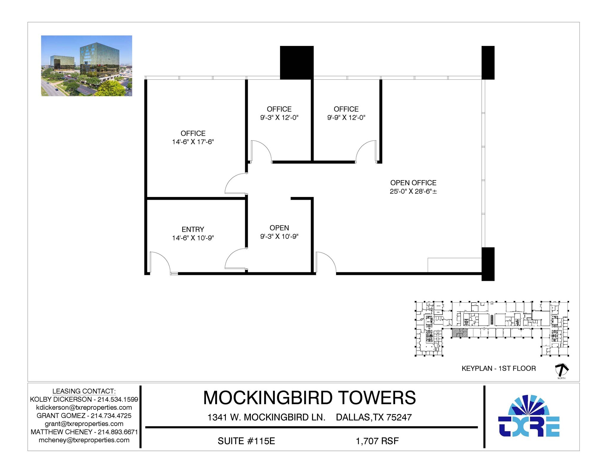 1341 W Mockingbird Ln, Dallas, TX for lease Floor Plan- Image 1 of 1