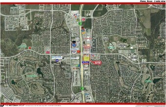 5960-5976 W Parker Rd, Plano, TX - AERIAL map view