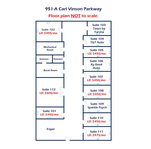 951 Carl Vinson Pky, Centerville, GA à louer - Photo du bâtiment - Image 2 de 13