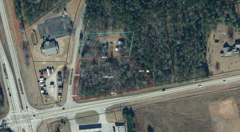 0 GA 120 hwy, Buchanan, GA à vendre - Aérien - Image 3 de 4