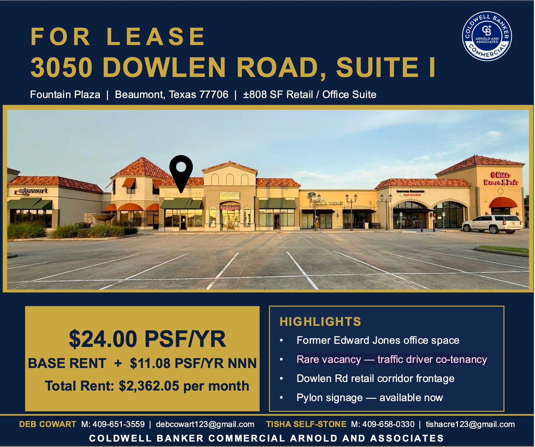 3050 N Dowlen Rd, Beaumont, TX for lease Interior Photo- Image 1 of 7