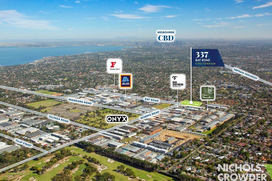 337 Bay Rd, Cheltenham for lease - Aerial - Image 2 of 2