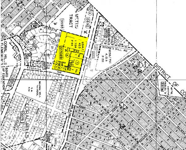 4783-4829 Marlboro Pike, Capitol Heights, MD à louer - Plan cadastral - Image 2 de 15