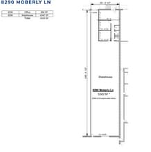 8242-8296 Moberly Ln, Dallas, TX à louer Plan d’étage- Image 1 de 1