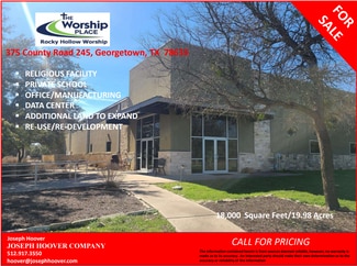 More details for 375 County Road 245, Georgetown, TX - Specialty for Sale