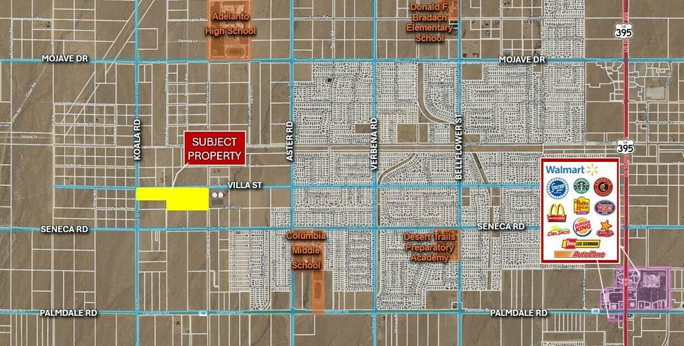Villa St, Adelanto, CA for sale - Primary Photo - Image 1 of 2