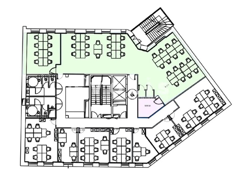 18 Boulevard Malesherbes, Paris à louer - Plan d’étage - Image 3 de 3