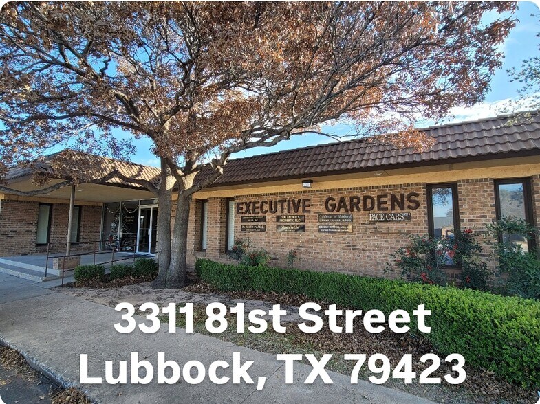 3311-3313 81st St, Lubbock, TX à louer - Photo du bâtiment - Image 1 de 25