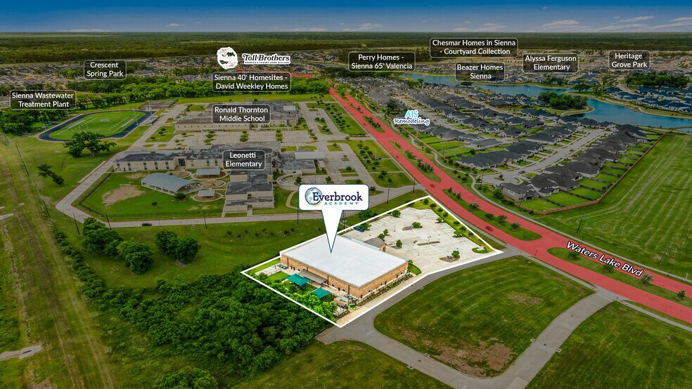 1647 Waters Lake Blvd, Sienna Plantation, TX à vendre - Photo du bâtiment - Image 2 de 5