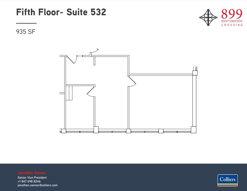 899 Skokie Blvd, Northbrook, IL for lease Floor Plan- Image 1 of 1