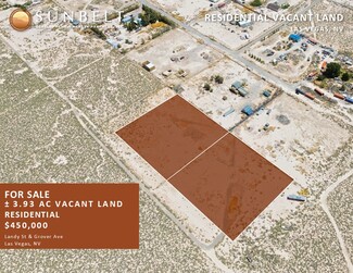 Plus de détails pour 15226 Landy st, Las Vegas, NV - Terrain à vendre