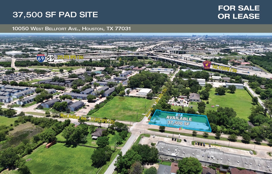 10050 W Bellfort Ave, Houston, TX for sale - Building Photo - Image 1 of 3
