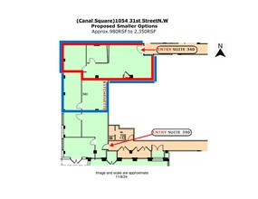 1054-1066 31st St NW, Washington, DC for lease Site Plan- Image 1 of 9