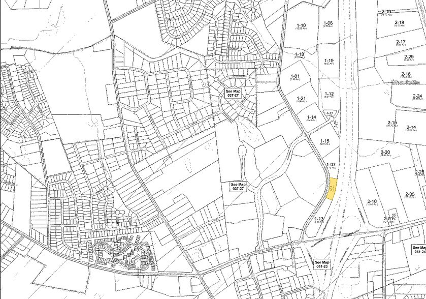 6600 Reames Rd, Charlotte, NC à louer - Plan cadastral - Image 2 de 4