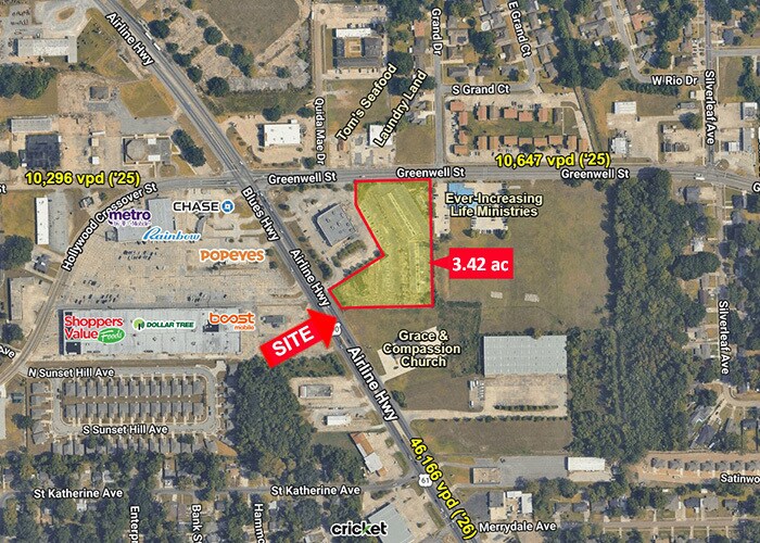 5900-6200 Airline Hwy, Baton Rouge, LA for sale Primary Photo- Image 1 of 3