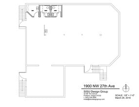 1900-1904 NW 27th Ave, Portland, OR à louer Plan de site- Image 2 de 2
