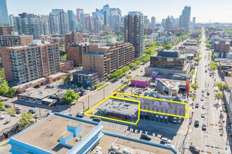 1602-1610 14th St SW, Calgary, AB - AERIAL map view