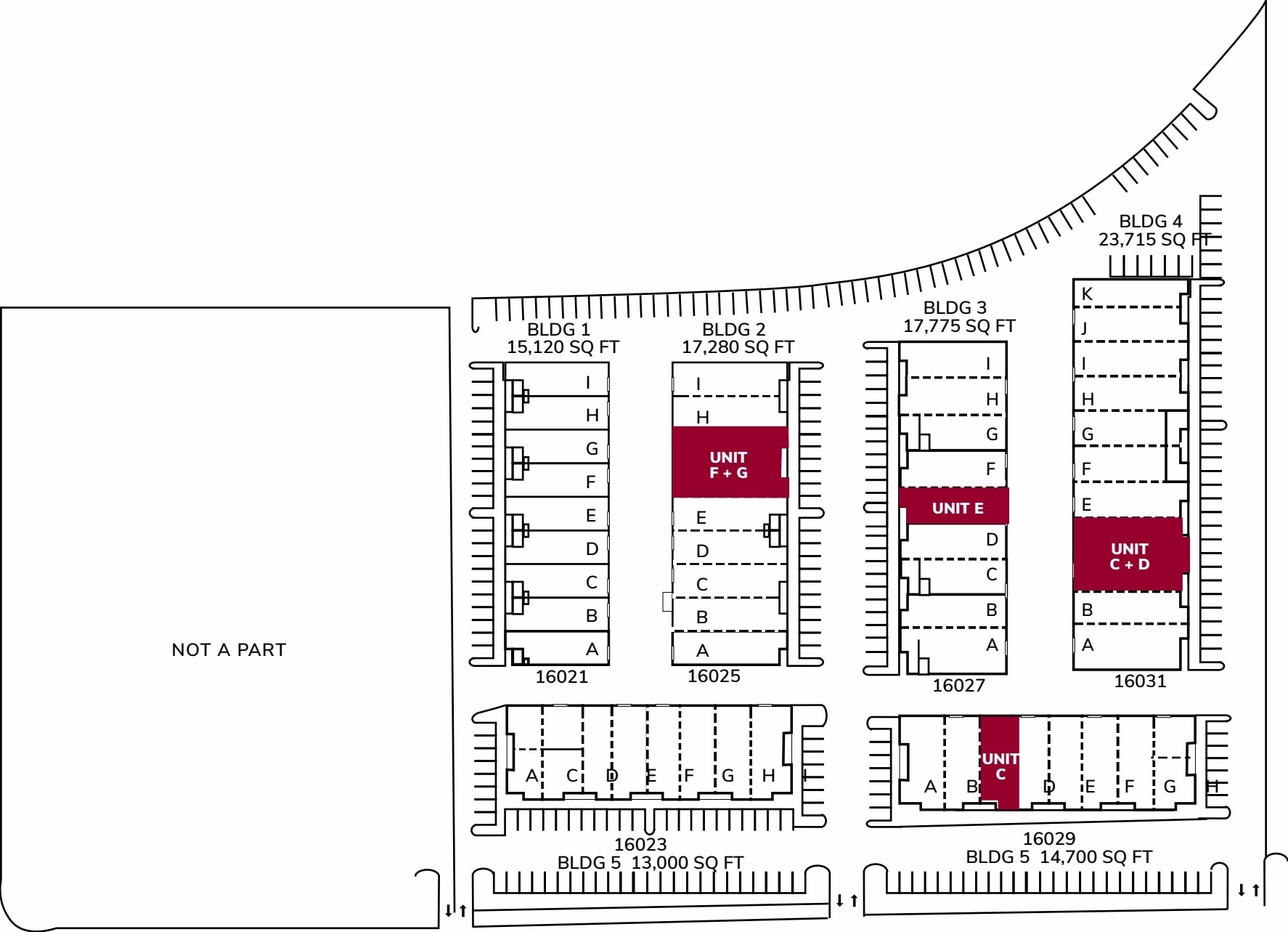 16021 Arrow Hwy, Irwindale, CA for lease Site Plan- Image 1 of 1