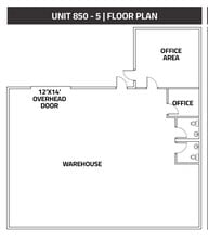 800 E 73rd Ave, Denver, CO for lease Floor Plan- Image 1 of 1