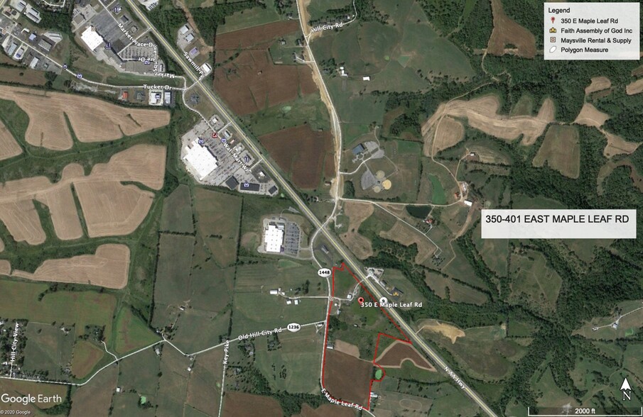 401 E Maple Leaf Rd, Maysville, KY for sale - Building Photo - Image 1 of 1