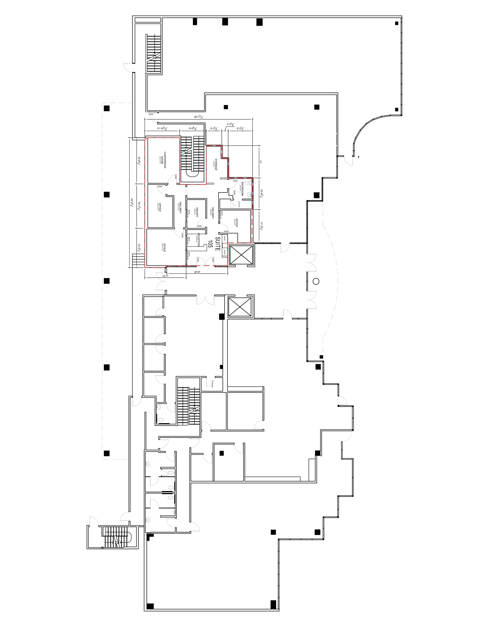 822 S Robertson Blvd, Los Angeles, CA à louer Plan de site- Image 1 de 1