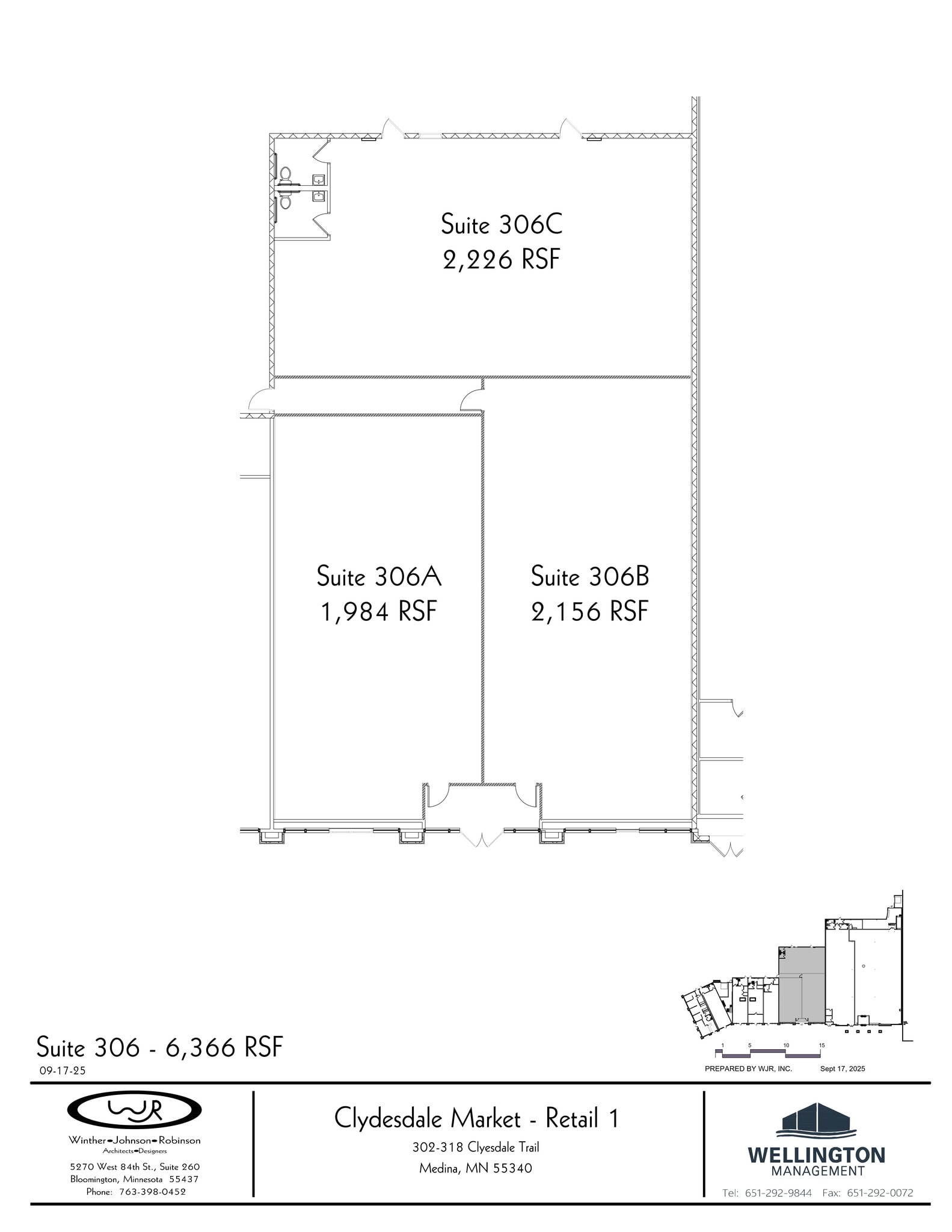 302-318 Clydesdale Trl, Medina, MN for lease Site Plan- Image 1 of 1