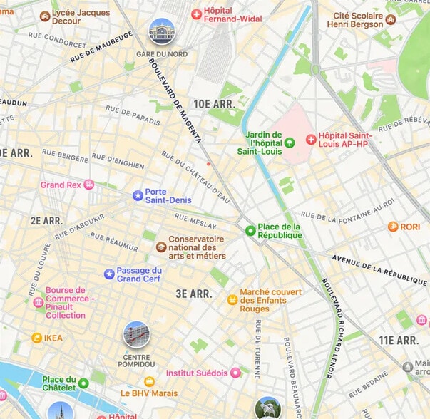 Retail in Paris for lease - Building Photo - Image 2 of 3