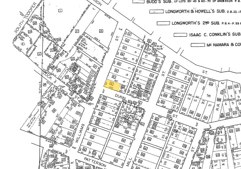 200-206 Dunn St, Cincinnati, OH à louer - Plan cadastral - Image 2 de 3