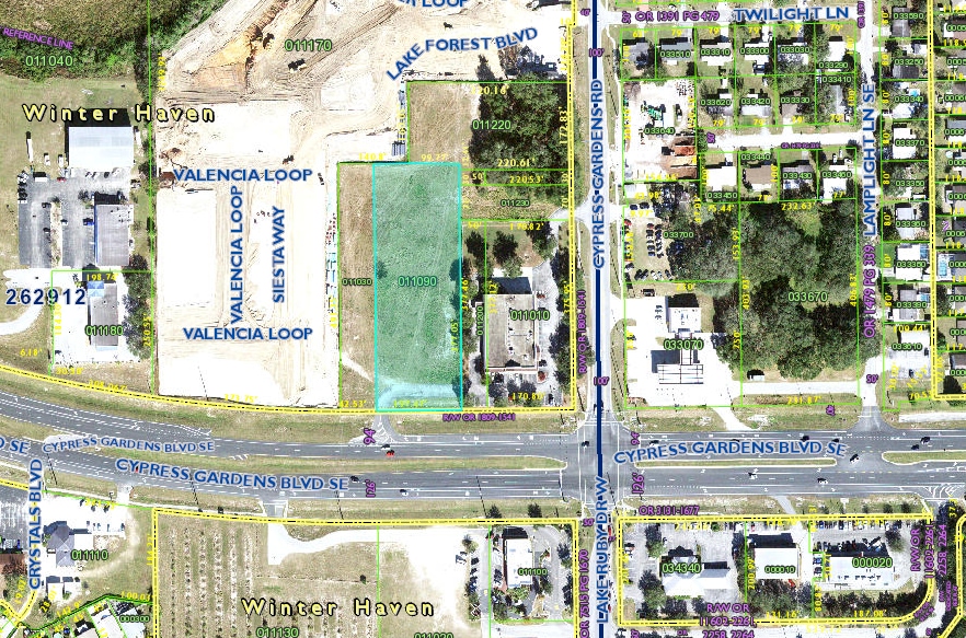 Cypress Gardens Blvd, Winter Haven, FL for sale - Aerial - Image 3 of 4