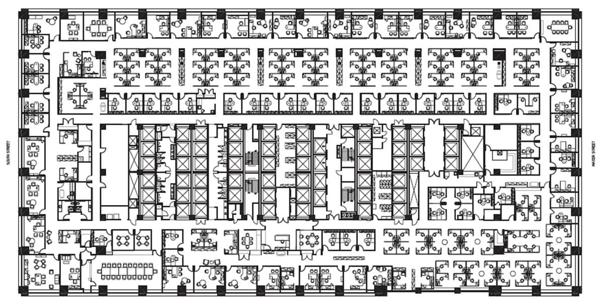 55 Water St, New York, NY à louer Plan d’étage- Image 1 de 4