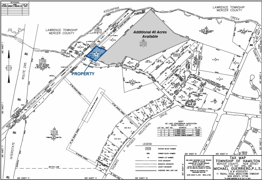 6 Youngs Rd, Hamilton Township, NJ for sale - Plat Map - Image 3 of 9