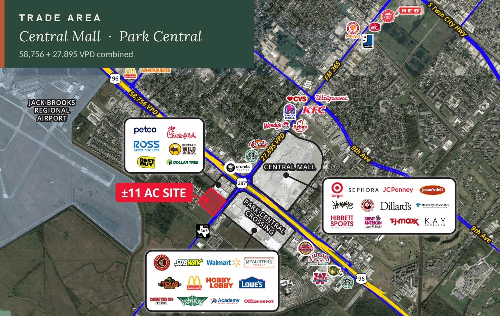 2301 Highway 365, Port Arthur, TX for sale Site Plan- Image 1 of 7