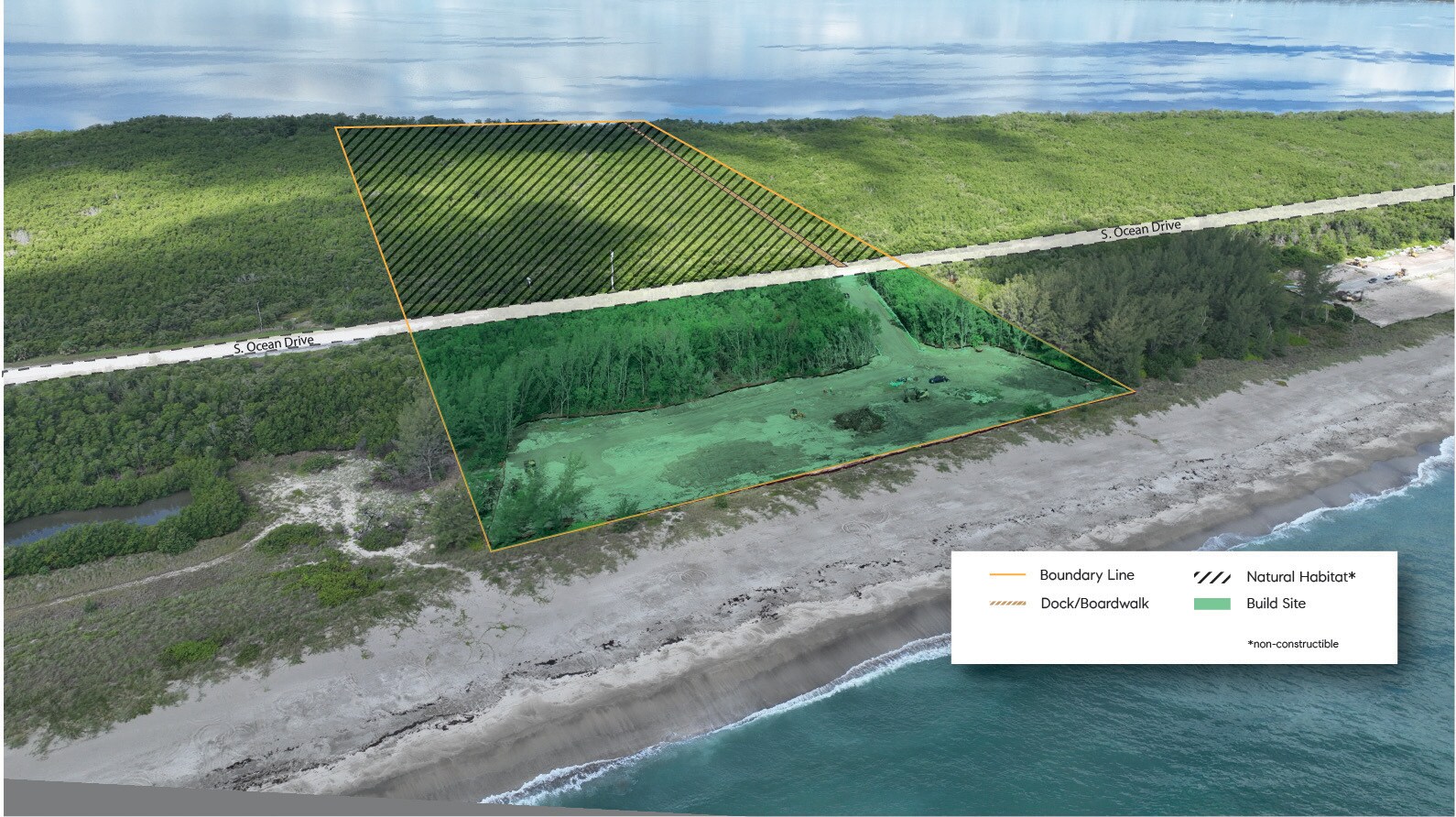 Hutchinson Island Oceanfront Lots portefeuille de 2 propriétés à vendre sur LoopNet.ca Photo principale- Image 1 de 15