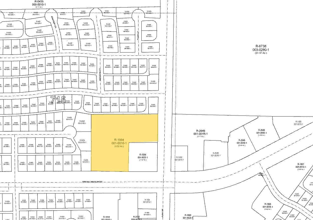 909 W Spring Creek Pky, Plano, TX à vendre Plan cadastral- Image 1 de 1