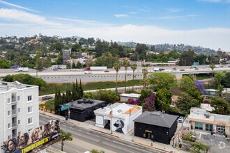 1952 N Cahuenga Blvd, Los Angeles, CA - Aérien Vue de la carte