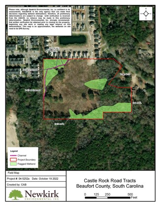 Plus de détails pour 240 Castle Rock Rd, Beaufort, SC - Terrain à vendre