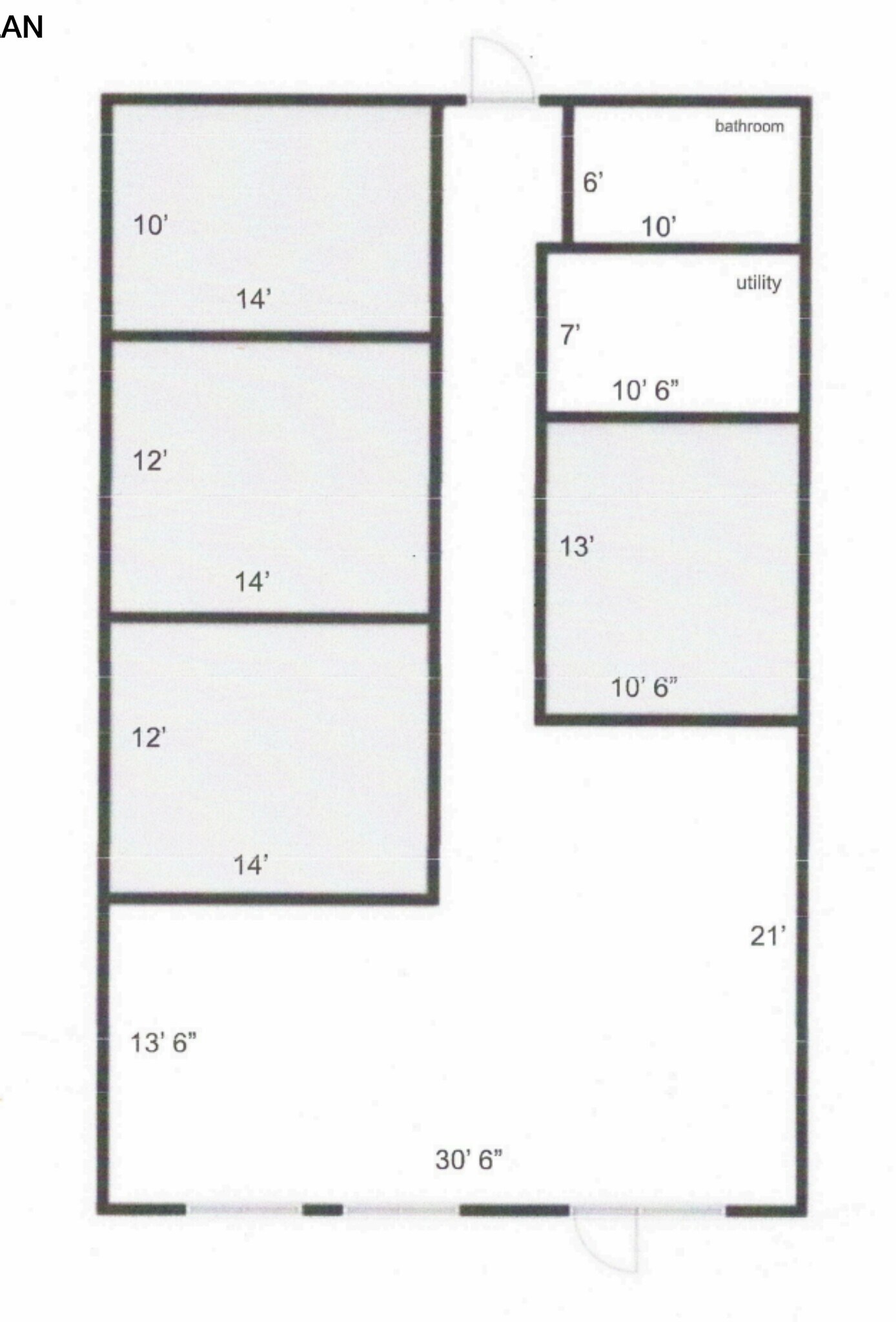819 Schelfhout Ln, Kimberly, WI for lease Floor Plan- Image 1 of 1