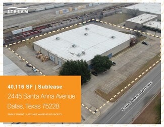 Plus de détails pour 2445 Santa Anna Ave, Dallas, TX - Industriel à louer