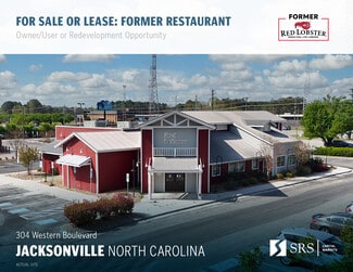 More details for 304 Western Blvd, Jacksonville, NC - Retail for Sale